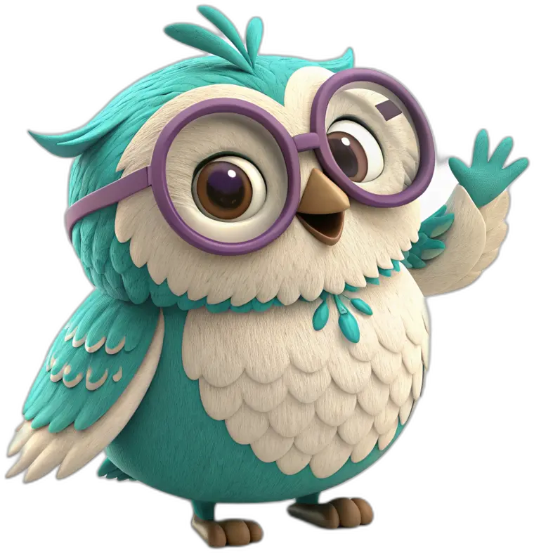 EarnTime owl mascot