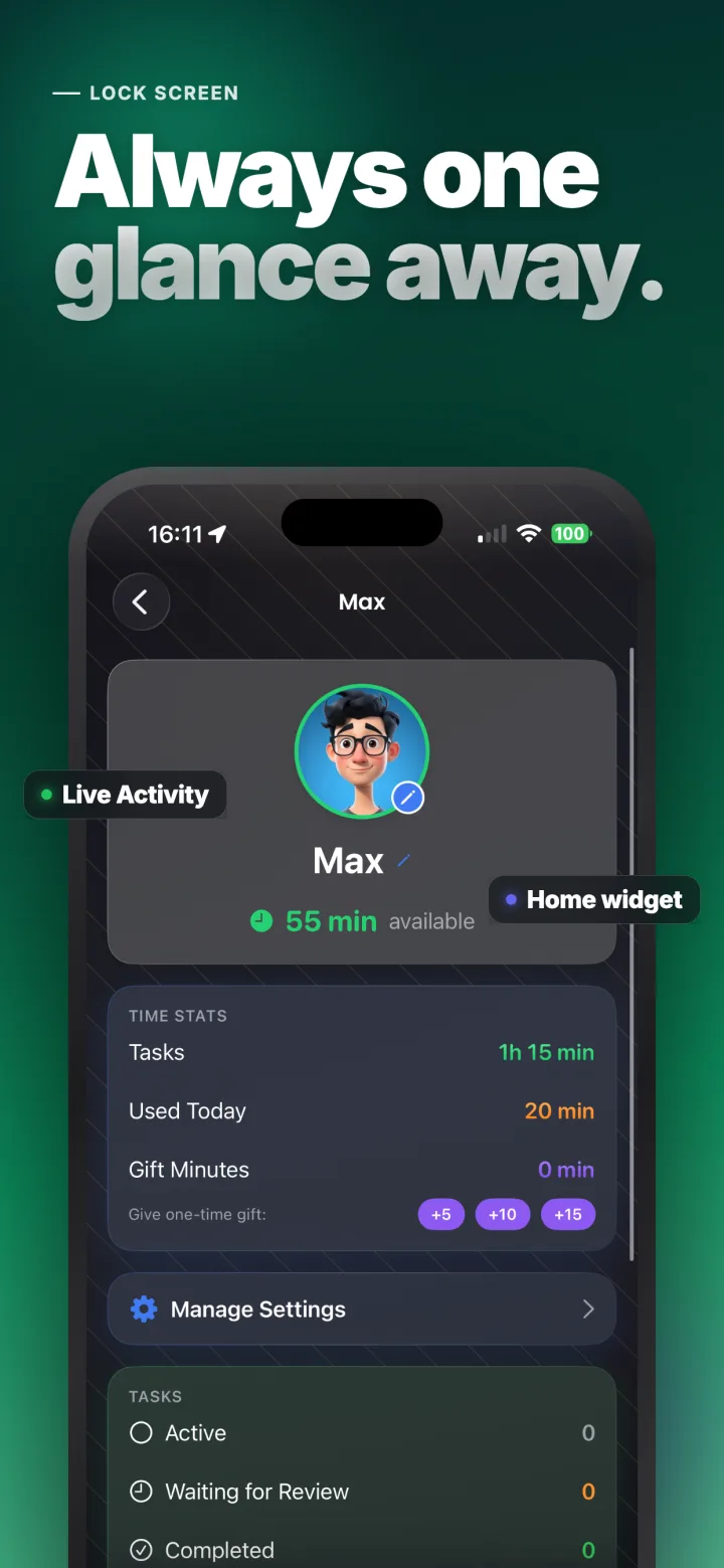 Focus time — only learning apps