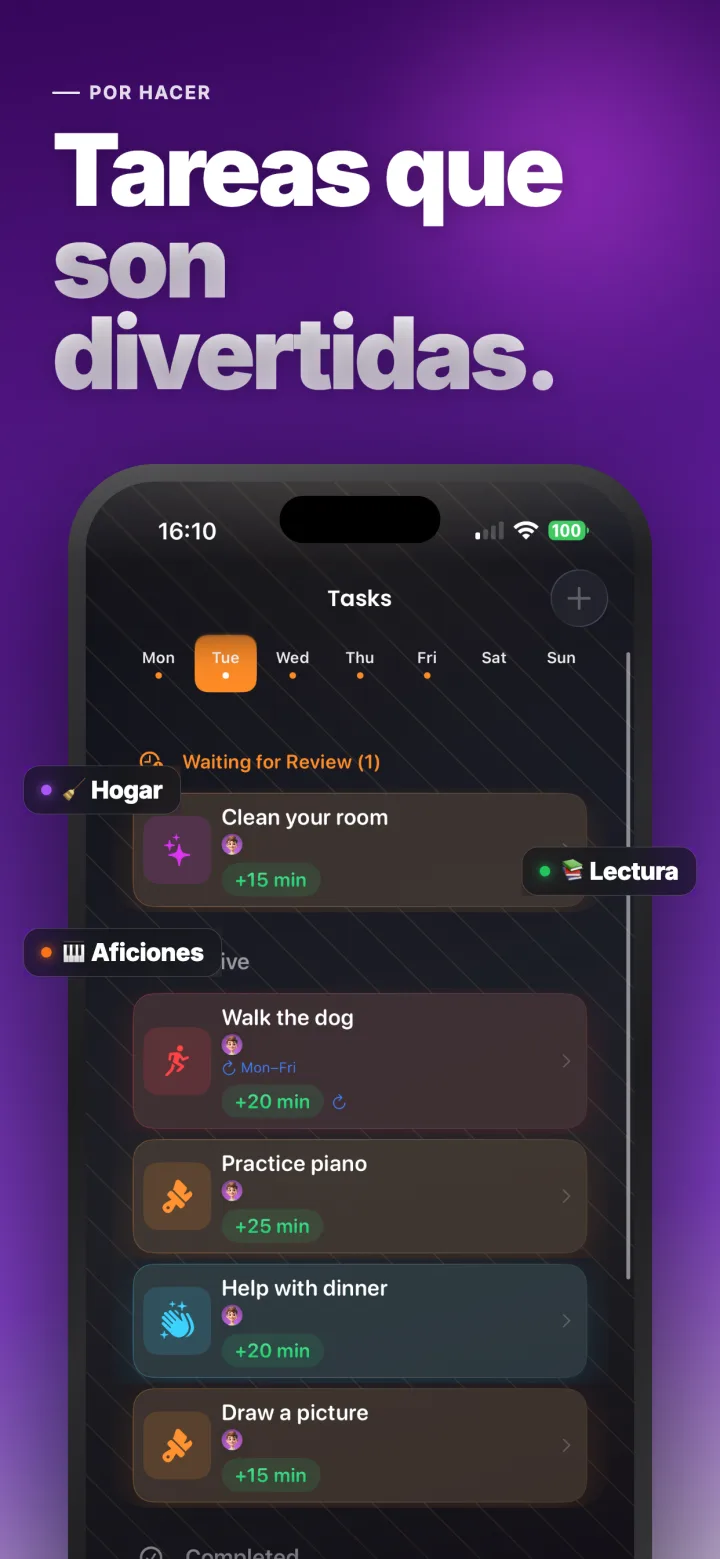 EarnTime — EarnTime en acción